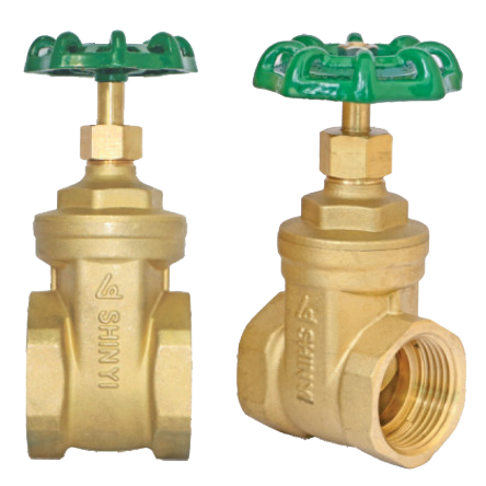 VAN CỬA ĐỒNG - BRASS GATE VALVE